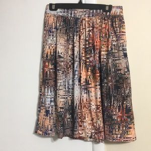 Printed classy skirt